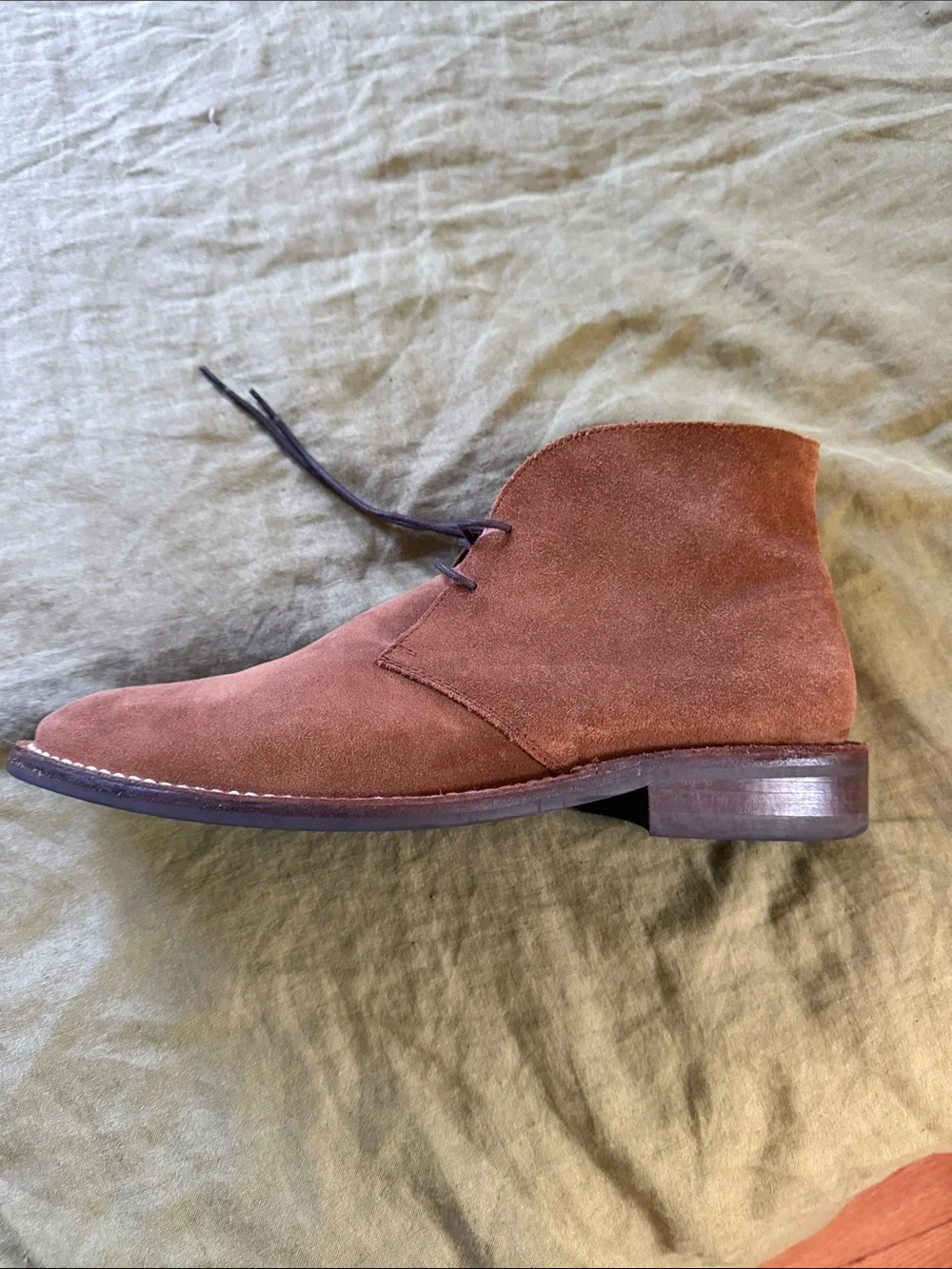 Thursday Boot Company Scout Chukka Boots - Brown cognac suede 11.5